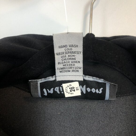 Indigo Moon Womens Size 14 Top and Skirt Outfit Set Black Embroidered Floral NWT - Picture 10 of 12